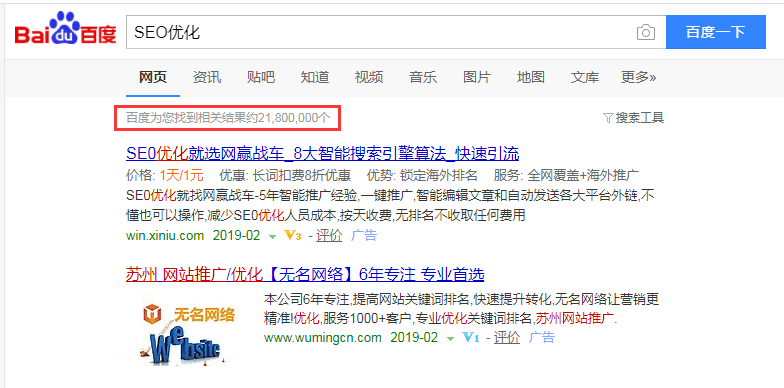 如何判斷關鍵詞競爭度