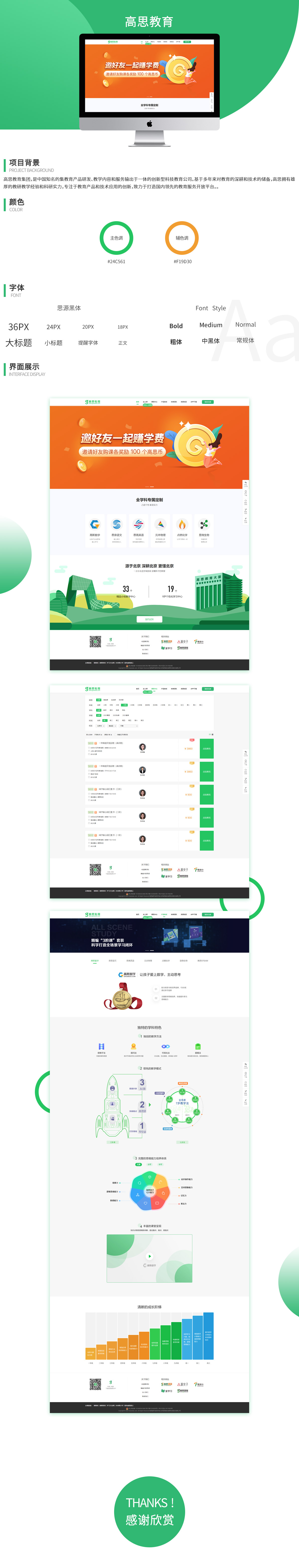 高思教育網(wǎng)站案例