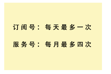 訂閱號與服務號如何區分?